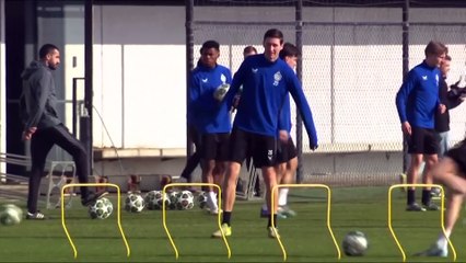 Ligue des Champions - Bruges à l'entraînement avant d'affronter Aston Villa