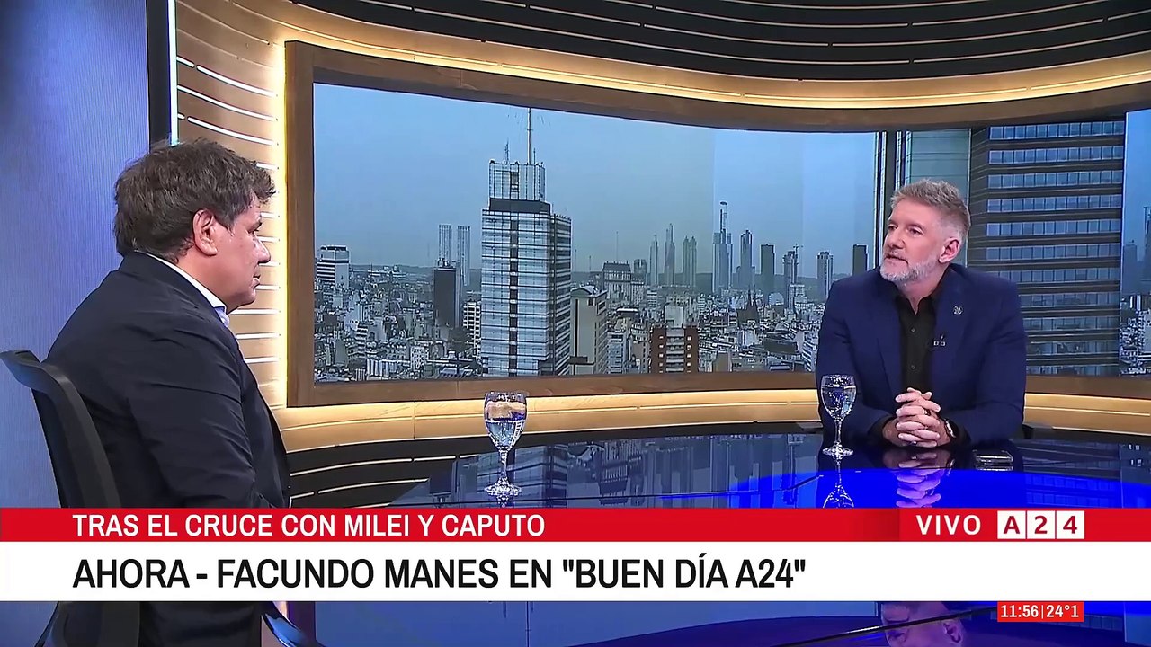 📢 FACUNDO MANES: "ME PEGARON DOS CORTITOS"