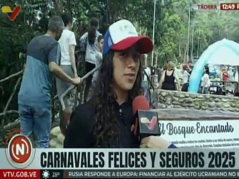 Táchira | Parque Nacional Chorro el Indio recibe a propios y visitantes por los Carnavales 2025