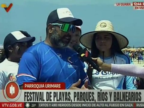 La Guaira | Temporadistas son recibidos con el Plan Nacional de Recreación para el Vivir Bien