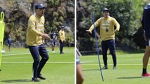 Pumas: Así fue el primer entrenamiento de Efraín Juárez como DT de los Universitarios