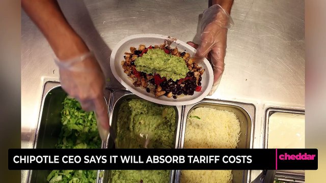 Chipotle CEO Says It Will Absorb Tariff Costs