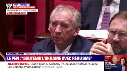 Ukraine: Marine Le Pen veut “une conférence sur la paix sans les instances supranationales”
