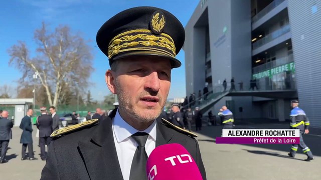 Le nouveau directeur de la police nationale de la Loire présenté à Geoffroy Guichard