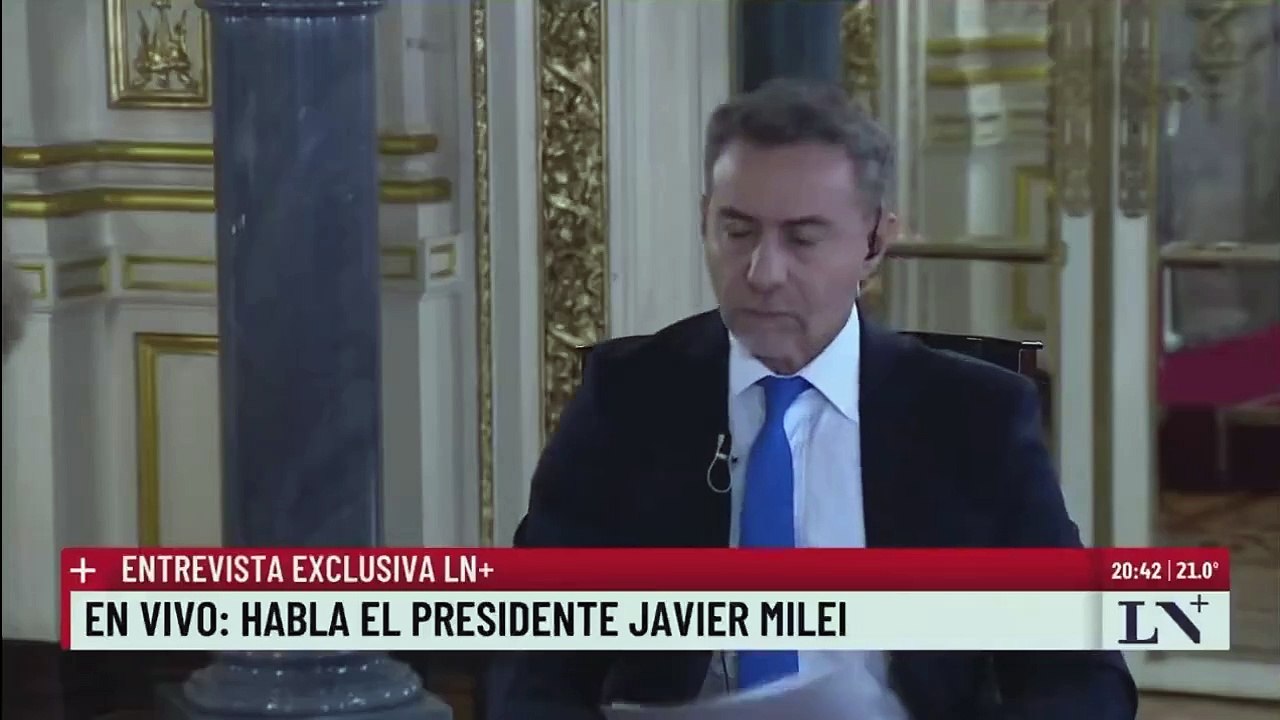 Javier Milei por el caso $Libra: "Son chismes de peluquería"