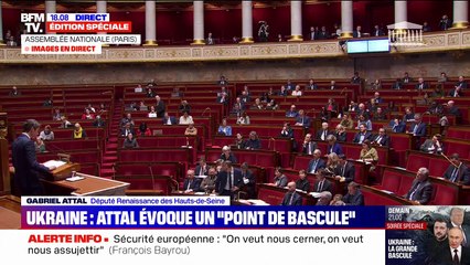 Gabriel Attal (Renaissance): "La diplomatie est en danger de mort"