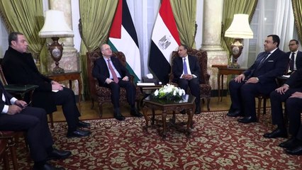 وزير الخارجية المصري يجتمع مع نظرائه العرب قبيل القمة الاستثنائية حول غزة