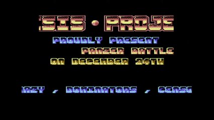 C64 Cracktro Panzer Battles By Genesis Project