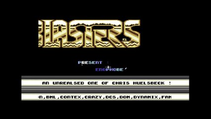 C64 Cracktro Xenophobe By The Blasters Inc. (1989)