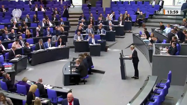 Dieser Krieg muss nicht eingefroren, er muss beendet werden' ¦ Alice Weidel (AfD) 3.3.25