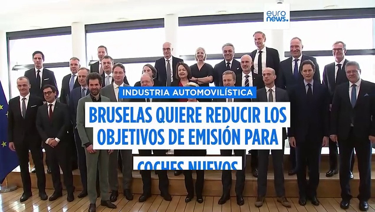 Von der Leyen propone suavizar los objetivos de emisiones de CO2 para vehículos nuevos