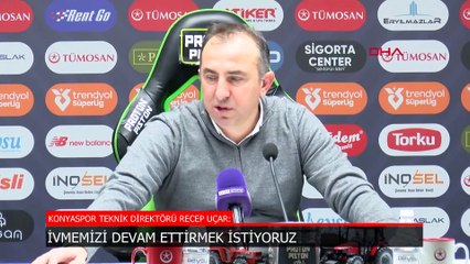 Recep Uçar: İvmemizi devam ettirmek istiyoruz