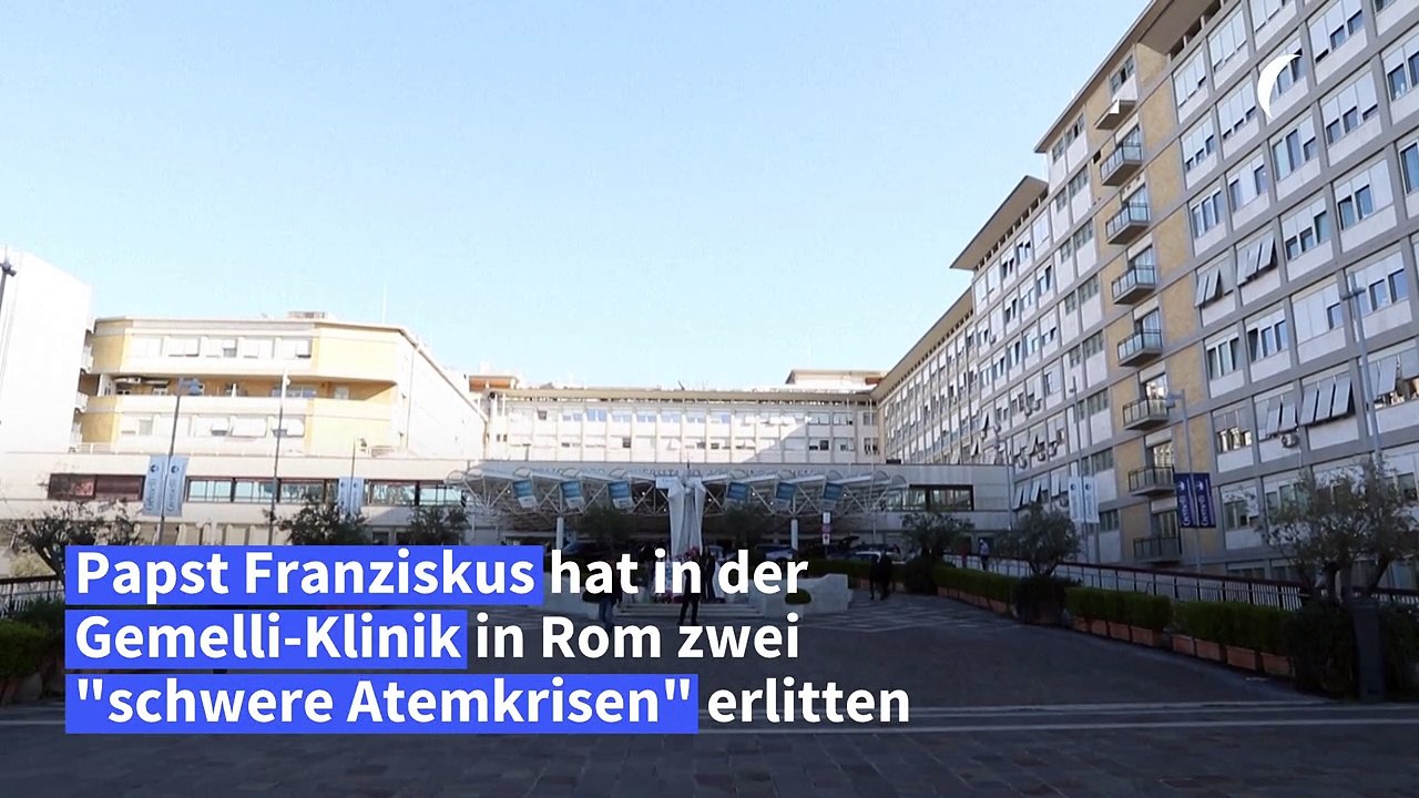 Papst erleidet zwei 'schwere Atemkrisen'