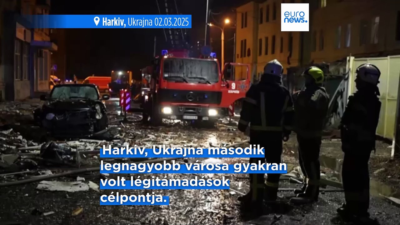 Nyolc sérült, miután Oroszország több tucat drónt lőtt ki Ukrajnára