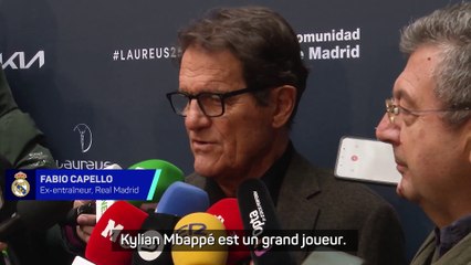 Real Madrid - Capello : "Avec Mbappé, les gens n'ont rien compris"