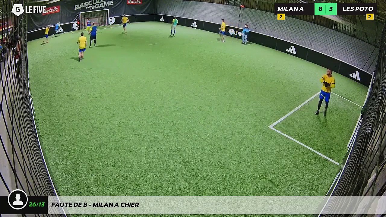 Faute de B - Milan A Chier