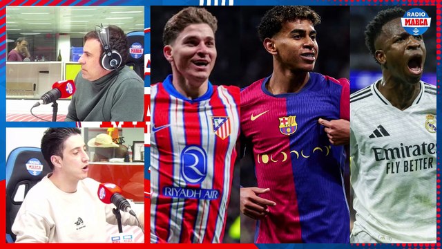 Julián Álvarez no come en la mesa de Vinicius y Lamine Yamal