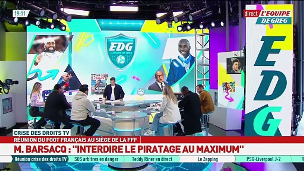 Barsacq : « Interdire le piratage au maximum » - Foot - Médias