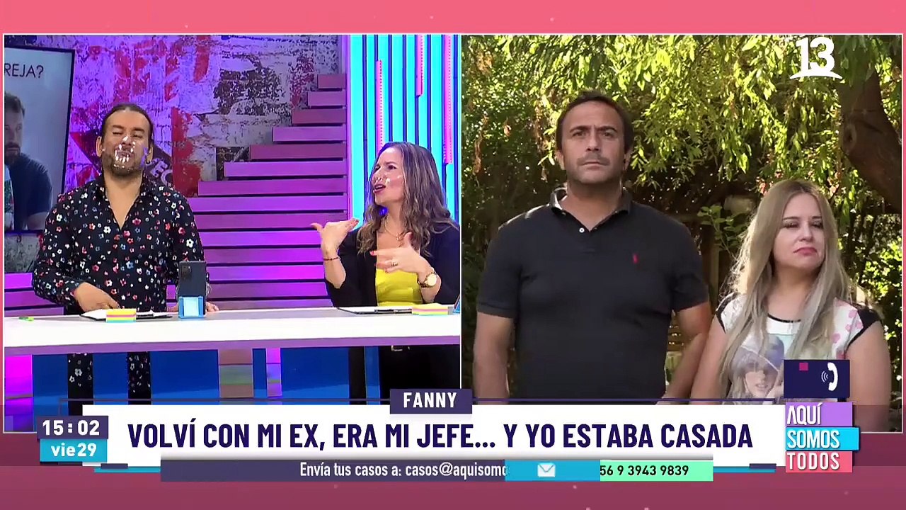 Se reencontró con ex estando casada 
