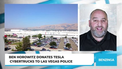 Ben Horowitz Donates Tesla Cybertrucks to Las Vegas Police
