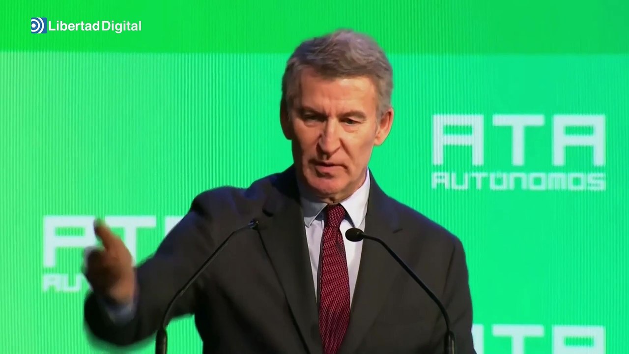 Feijóo promete una "política limpia y eficaz" frente a la corrupción del PSOE