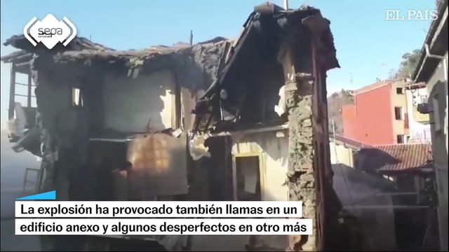 Una explosión de gas deja en Mieres (Asturias) 17 heridos, tres de gravedad, y un edificio derruido