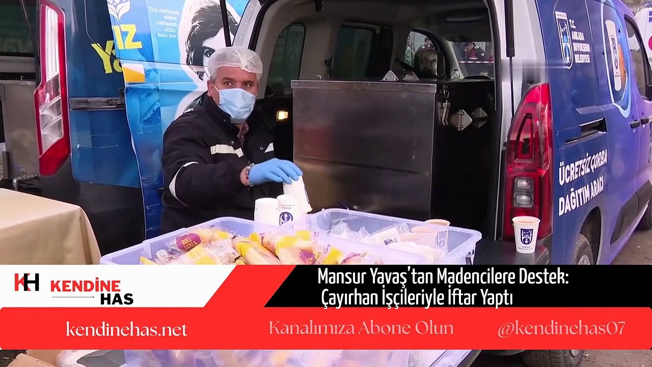 Mansur Yavaş, Çayırhan İşçileriyle İftarını Açtı: “Özelleştirmeye Direnen Madencilerin Yanındayız”