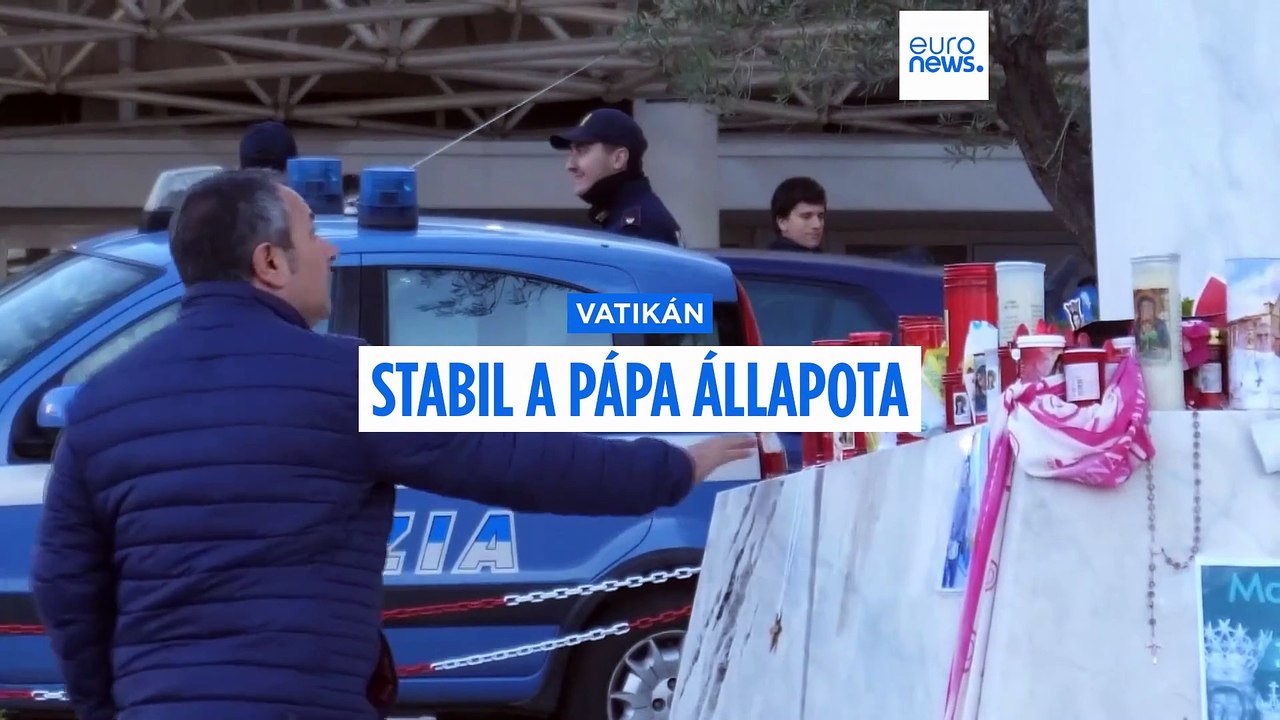 Stabil Ferenc pápa állapota, de a veszély még nem múlt el