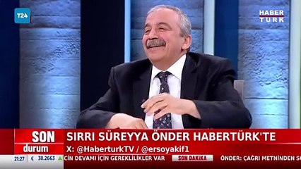 Sırrı Süreyya Önder, Hasan Cemal'e selam yolladı