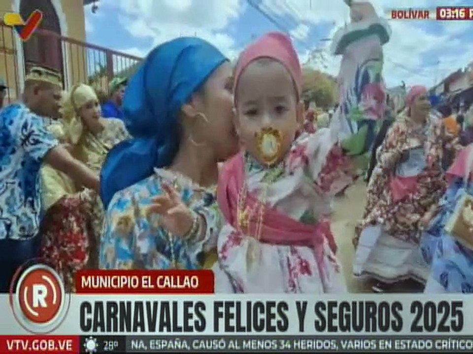 Bolívar | Las Madamas son un elemento esencial de los Carnavales en El Callao