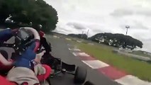 Veja mostra momento em que kart perde volante e ocasiona morte de advogado