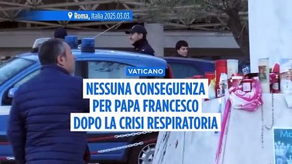 Vaticano: due episodi di insufficienza respiratoria, Papa Francesco sempre vigile