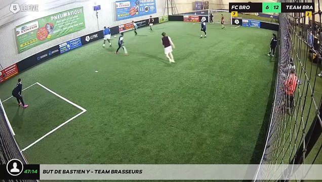 But de Bastien Y - Team Brasseurs