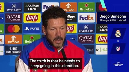 Julian Alvarez's limit is 'uncertain' - Simeone