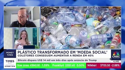 Plástico é transformado em 'moeda digital'; diretor de operações da Plastic Bank comenta