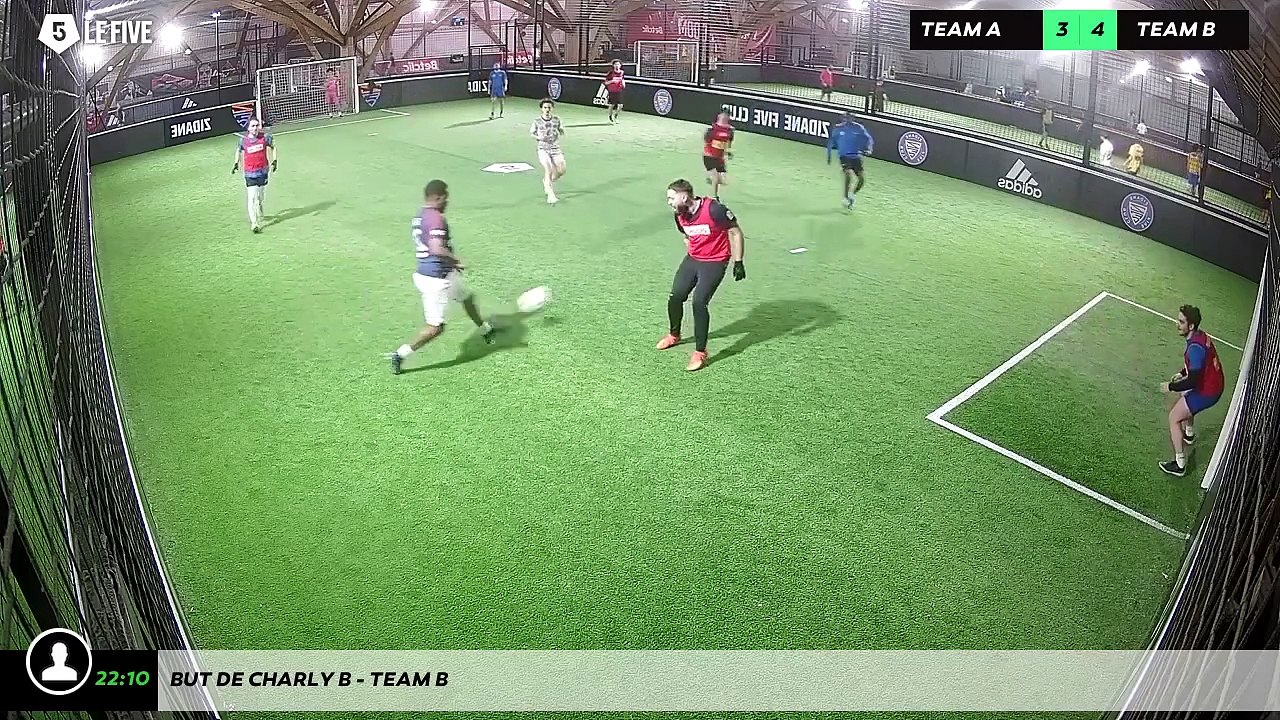 But de Charly B - Team B