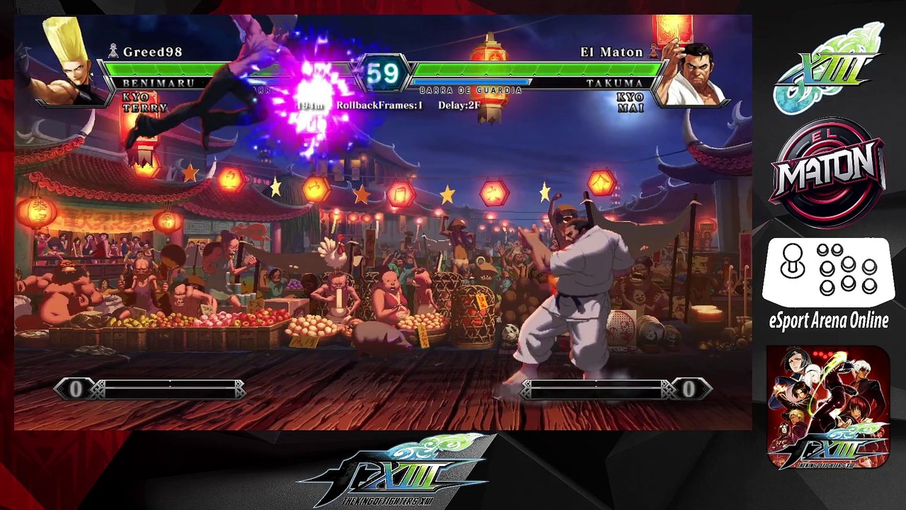 THE KING OF FIGHTERS XIII STEAM EDITION • "GREED98" vs "ElMaton" • 2025/03/03 #casual #onlineplay