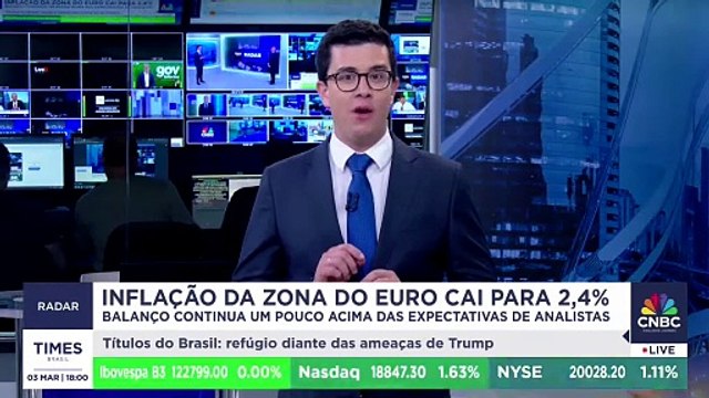 Inflação da zona do euro cai para 2,4%; Alberto Ajzental analisa