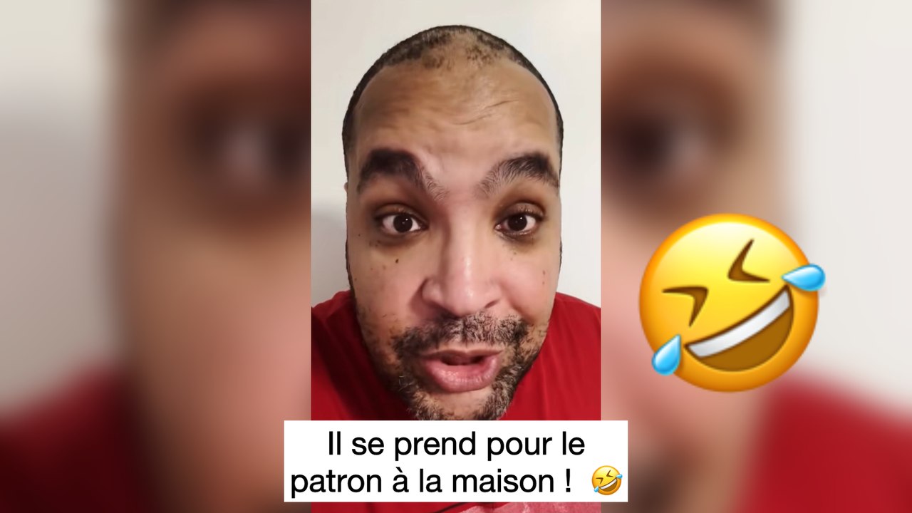 Il se prend pour le patron à la maison !  🤣 #humour #drole #parodie
