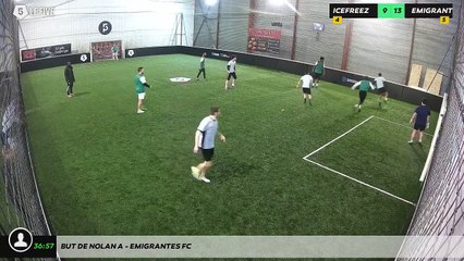 But de Nolan A - Emigrantes Fc