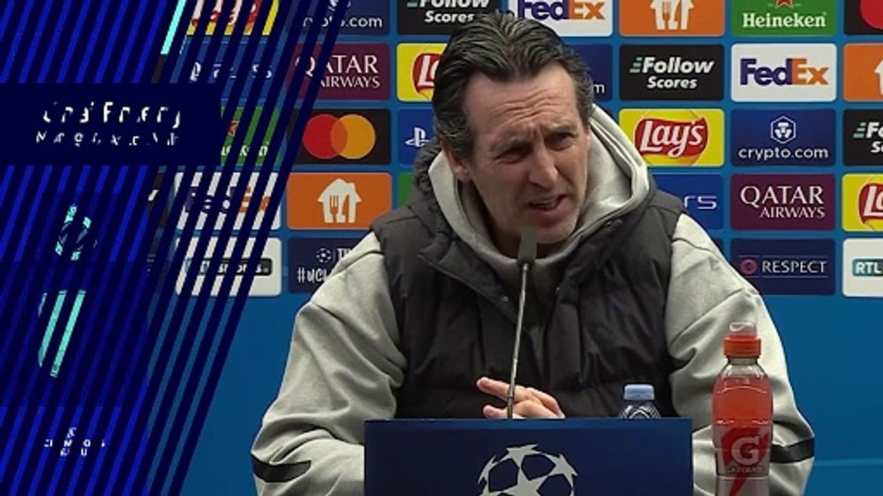 Emery 'not thinking' about Champions League triumph with Villa