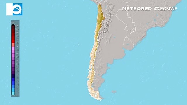 Sistemas frontales llevará lluvias a la Patagonia, zona sur y central de Chile está semana