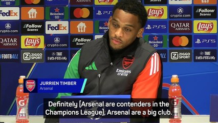 Timber tips Arsenal to end their trophy drought