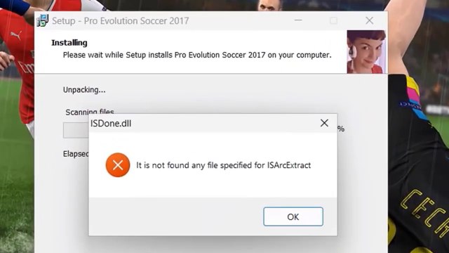 Solved - it is not found any file specified ISArcExtract Error When Install Games Or Programs