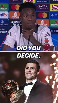 Real Madrid asked me to snub Ballon d’Or ceremony – Vinicius
