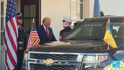 Marcada por las tensiones, así comenzó en 2019 la relación entre Trump y Zelenski