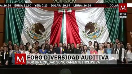 Realizan Foro 'Empoderando la Diversidad Auditiva' en la Cámara de Diputados