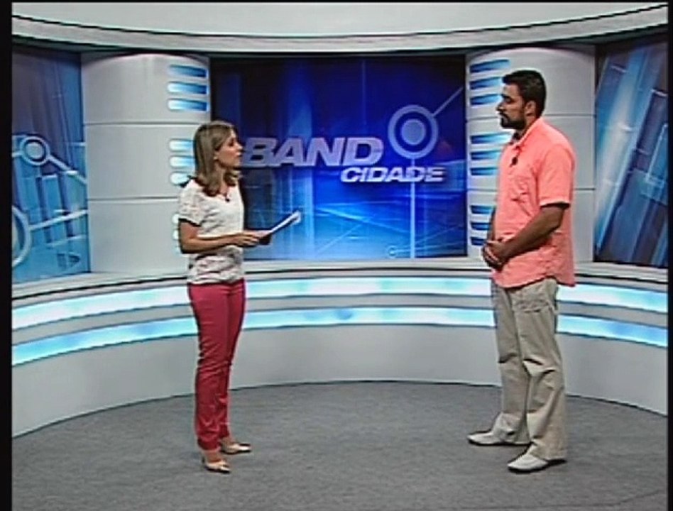 Cláudio Marcellini em entrevista para a TVB BAND