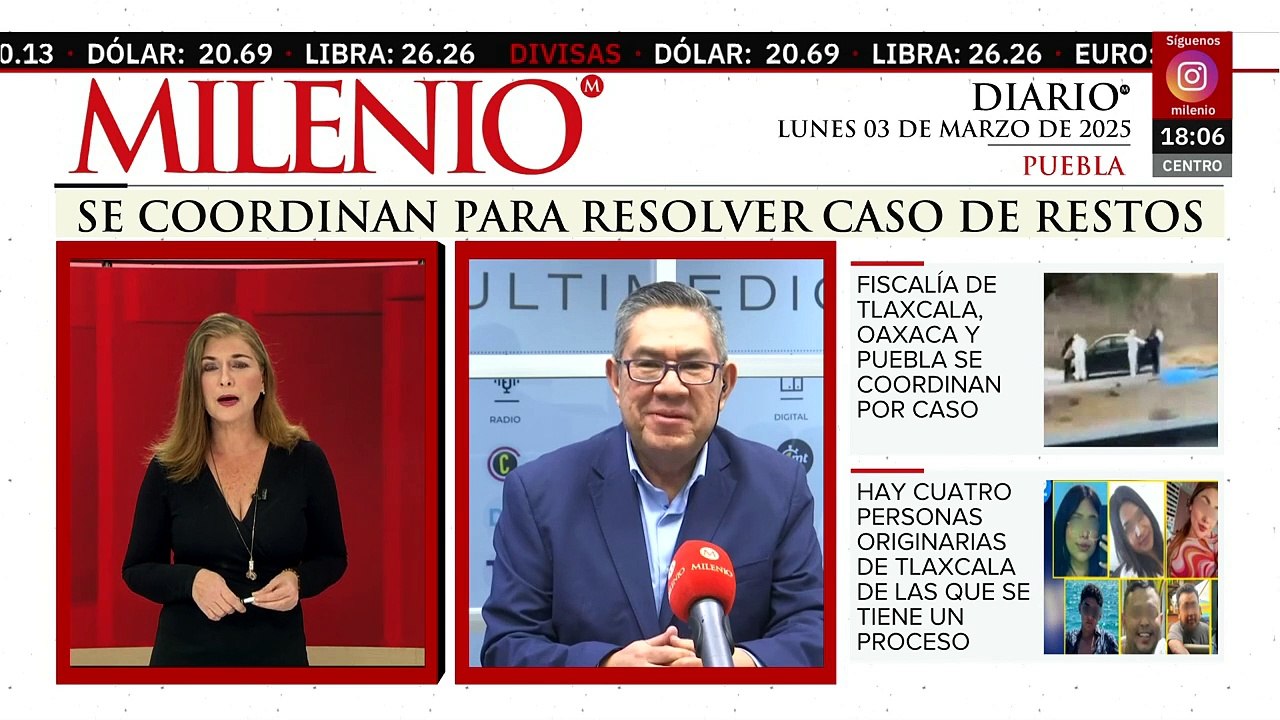 Fiscalías de Tlaxcala, Puebla y Oaxaca investigan el caso de los restos humanos en la Cuacnopalan