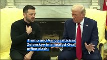 Merz calls Trump-Zelenskyy spat at White House 'manufactured escalation'